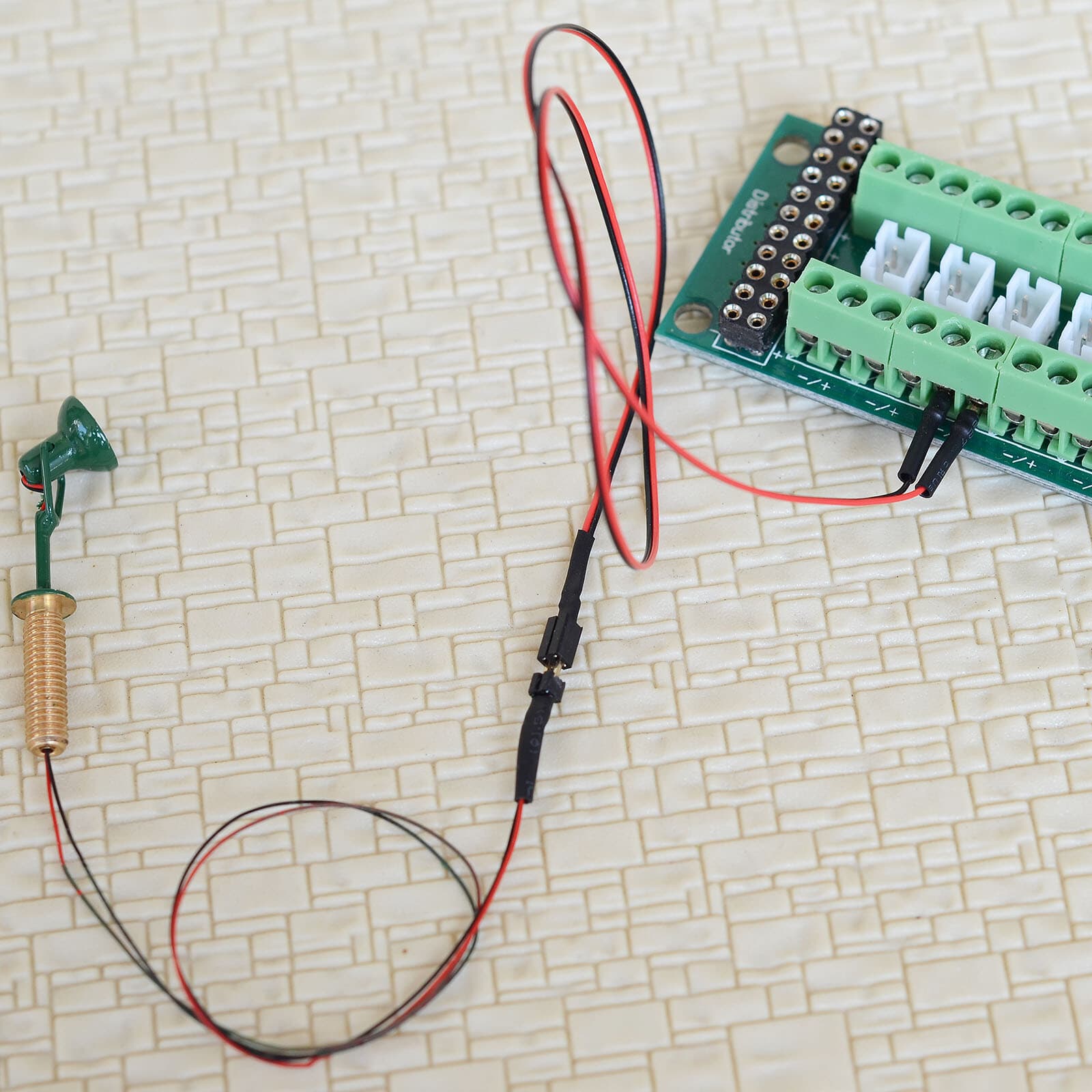 10 x wired combined 2 pins mini-plug 1.27mm + separate pin connectors 2