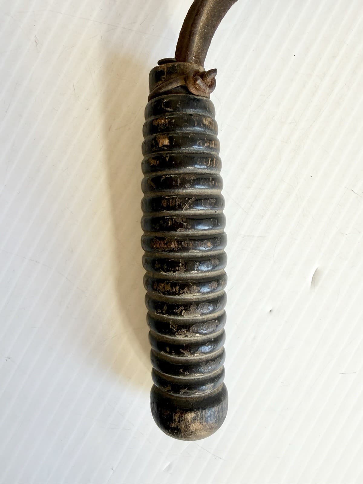 Vintage Unbranded Hand Sickle Scythe Grass Hook Trimmer READ 2