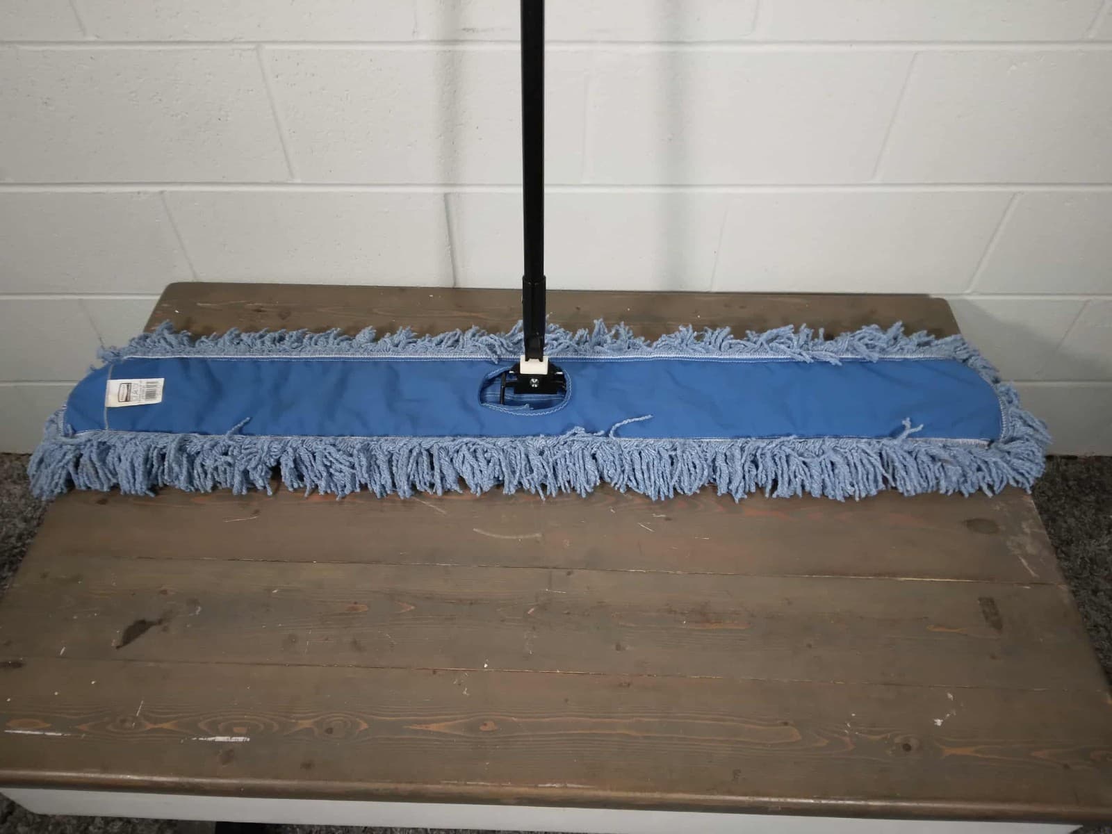 Rubbermaid (3 PACK) FGJ25700BL00 48" X 5" Blue Twisted Loop Blend Dust Mop 5