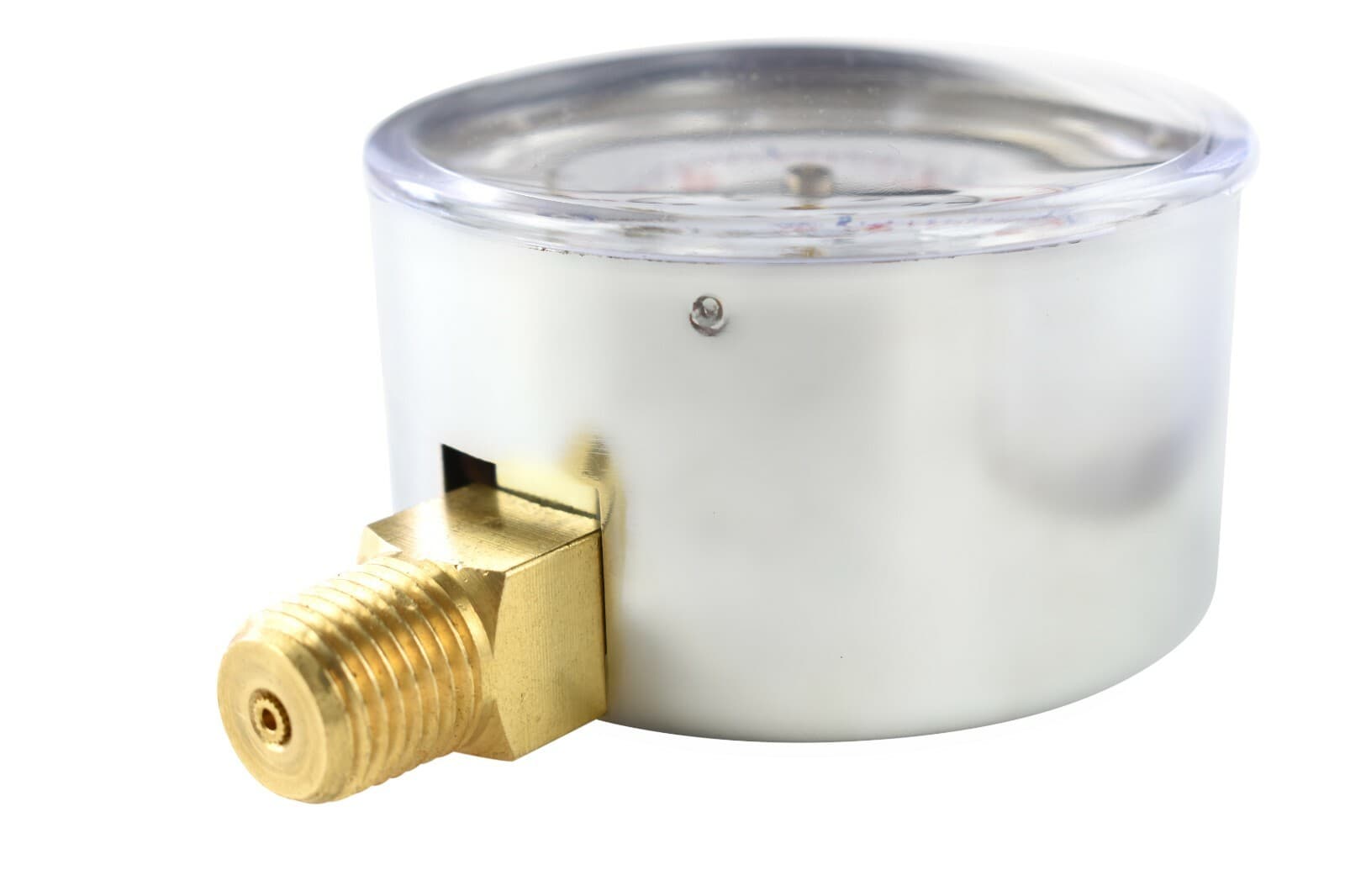 2-1/2" Capsule Diaphragm Pressure Gauge 10 PSI 1/4" NPT Low Mnt, Adjustable Zero 6