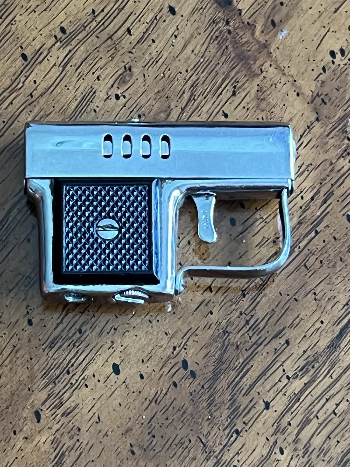 Vintage Novelty Gun Pistol Shaped Cigarette/Cigar/Pipe Lighter 2