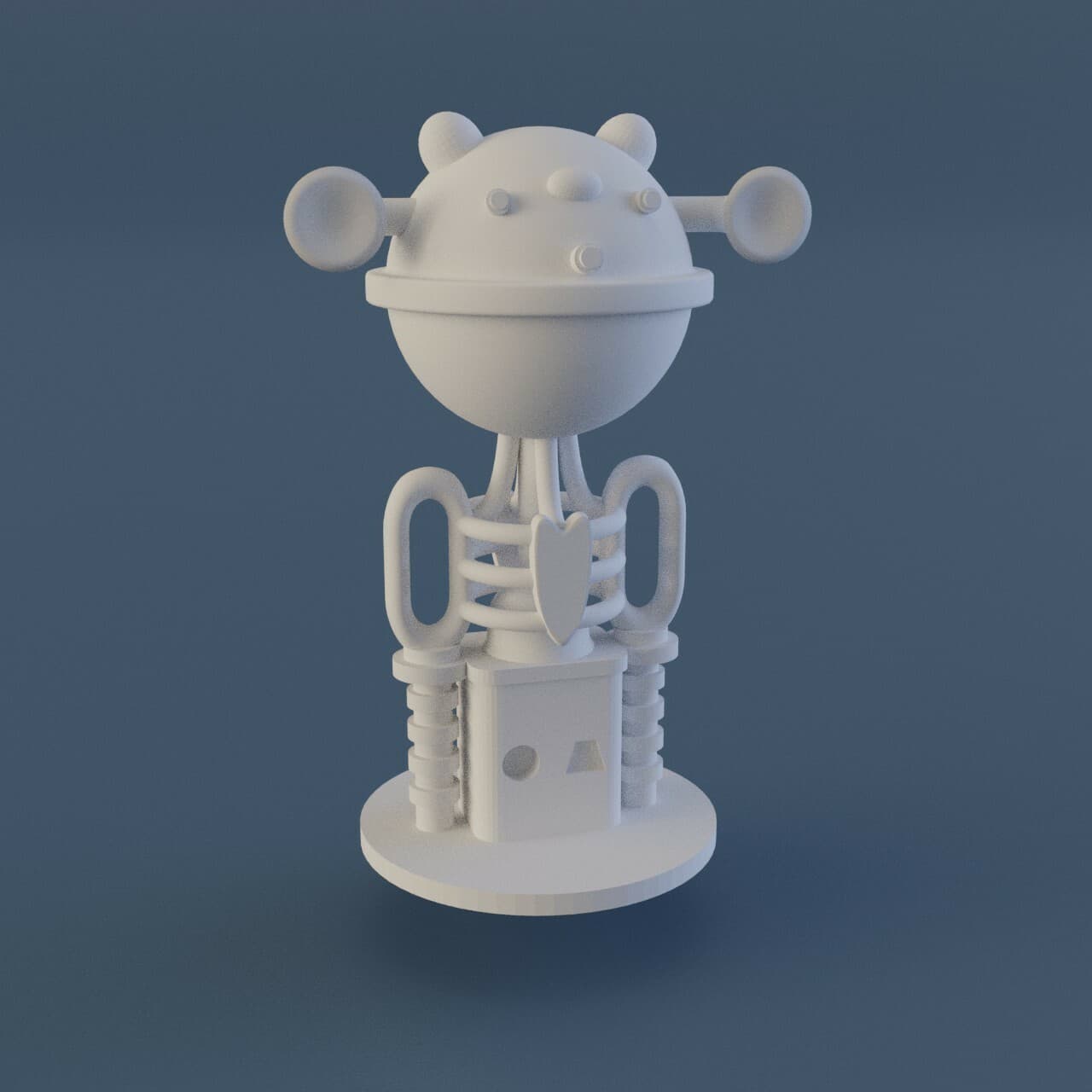 Lost In Space 2 EVIL ROBOT FIGURE Set 1:35 or 1:24 scale - 3D Printed 2