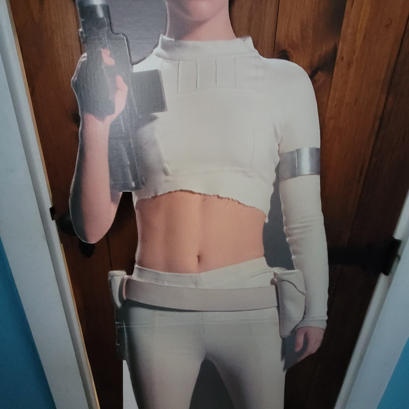 2002 Padme Amidala Star Wars AOTC Lifesize Cardboard Cutout Standup Standee #424 3