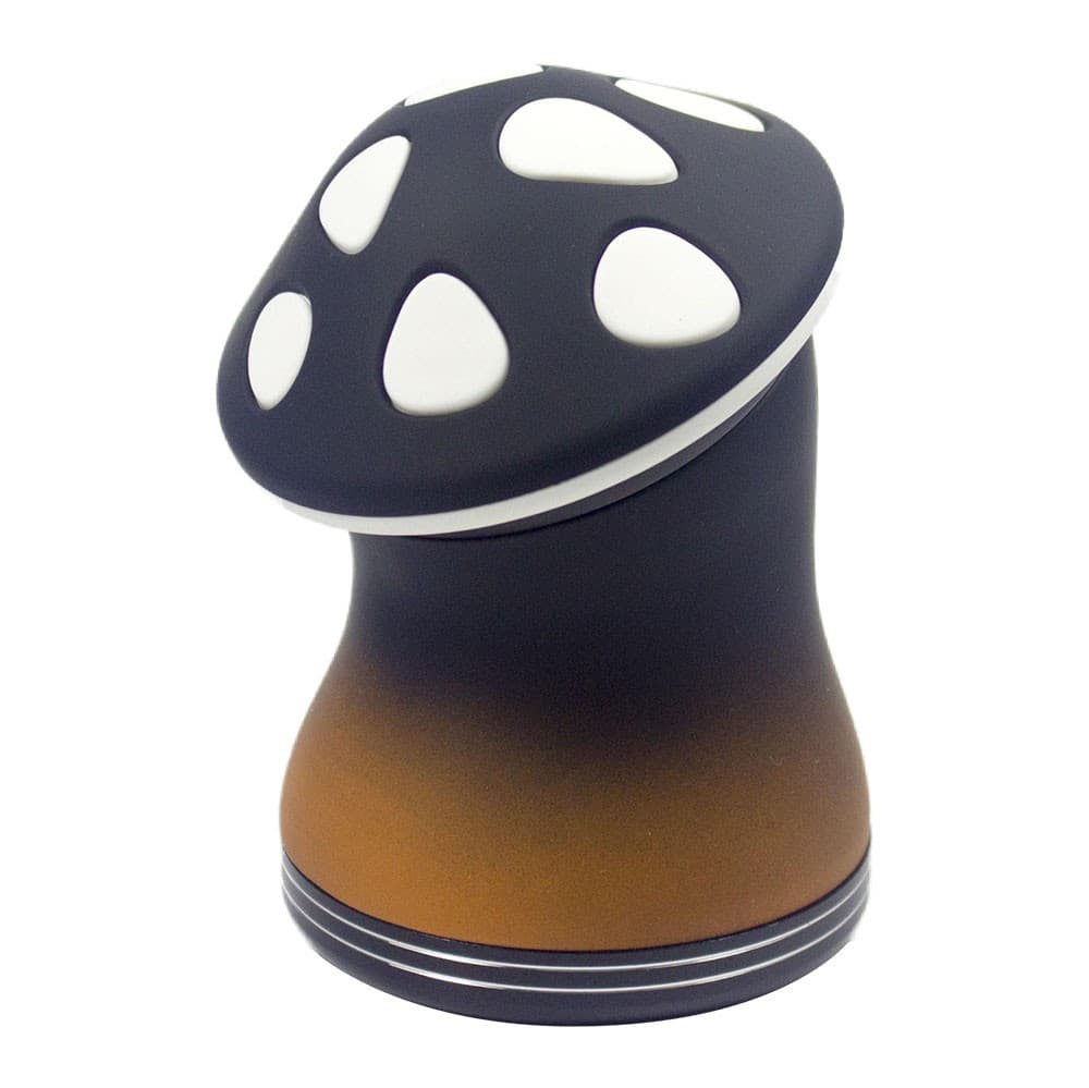 3." L 4.3" H 4 PC Mushroom W/ Drawer Tobacco Herb Spice Grinder Smoke Crusher 4