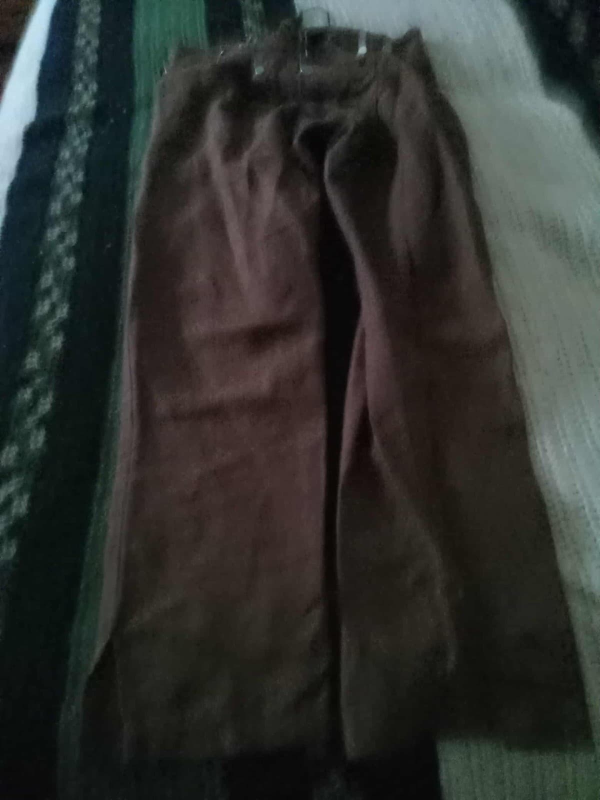 Reproduction Revolutionary War Era Trousers for Reenactors - Brown 34L