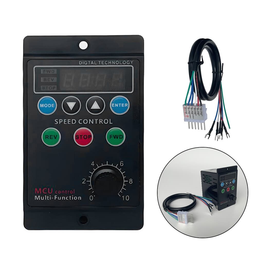 Programmable Motor Speed Controller Variable Speed Governor Switch AC 110V 120W 2