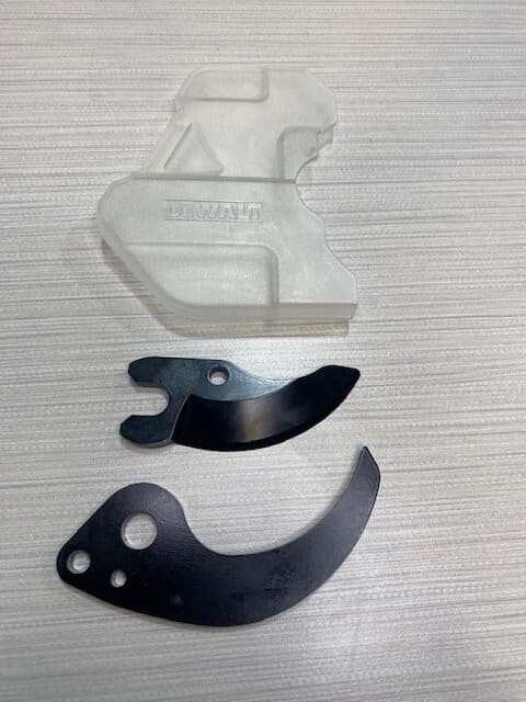 DeWalt Blade Set Upper & Lower with Cover Tool Not included Fits DCPR320 Pruner 2