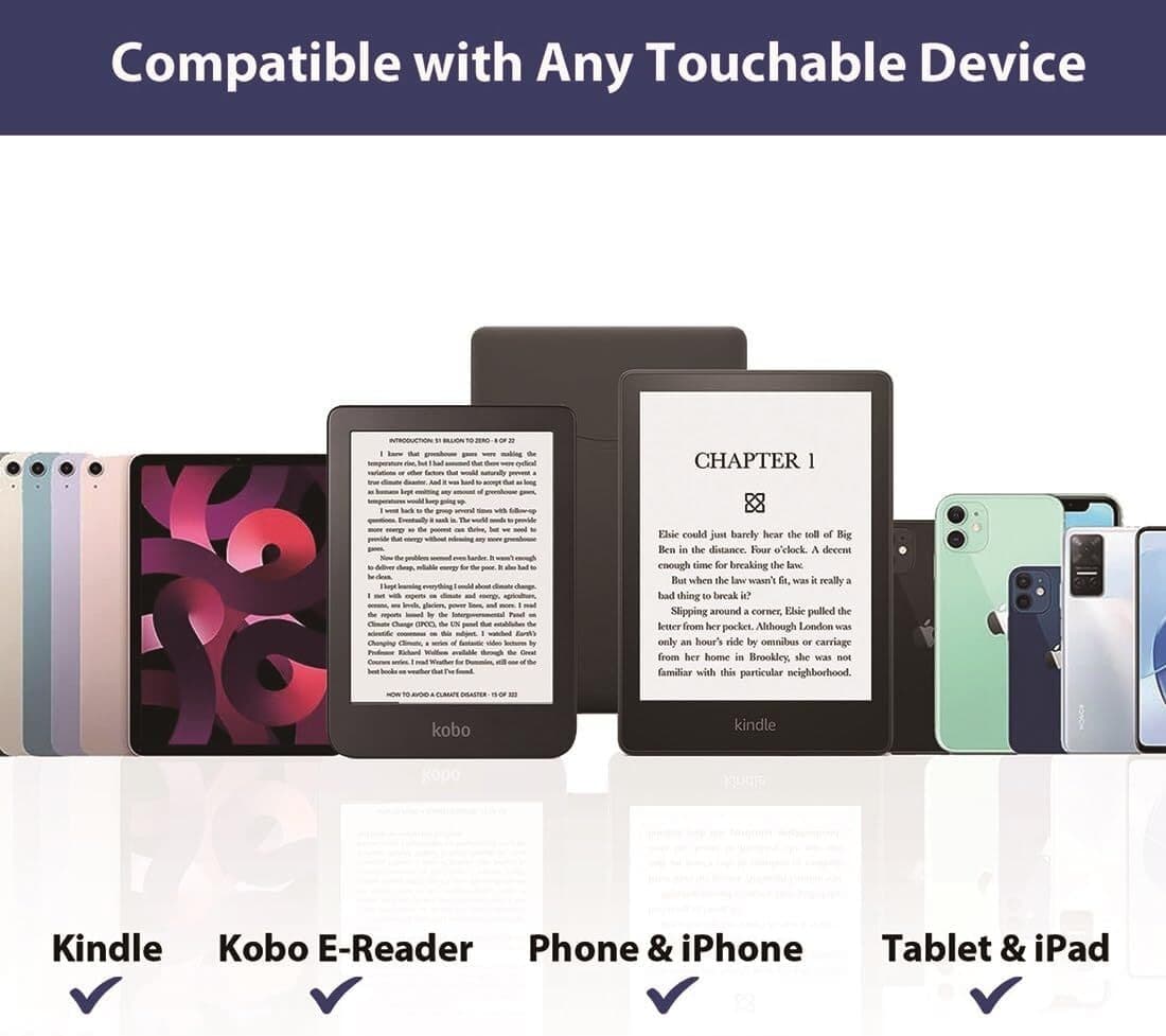 Page Turner Remote Control for Kindle, Clicker Page Turner for Paperwhite Kobo e 4