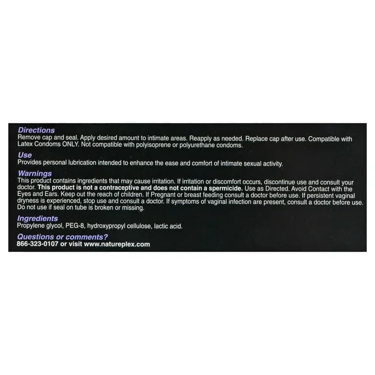 Natureplex Warm Touch Warming Jelly 2oz Intimate Personal Lube Made in USA 4