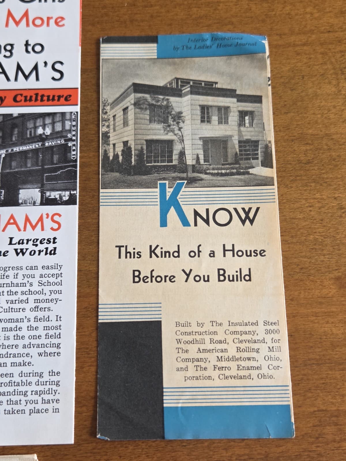 4 World of Progress Brochures Hydrographic Navy, Measures Ford Motor, Burnham's 3