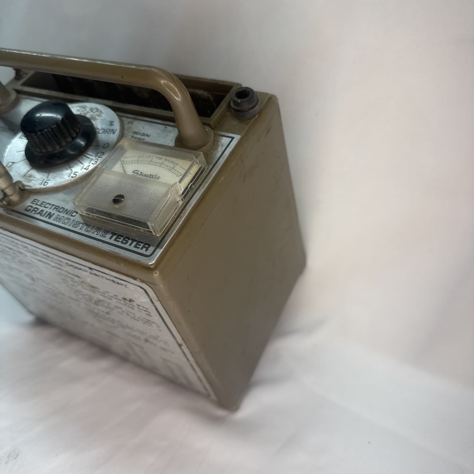 Vintage Shuttle Mt2 Grain Moisture Tester Collectible Agricultural Tools 4