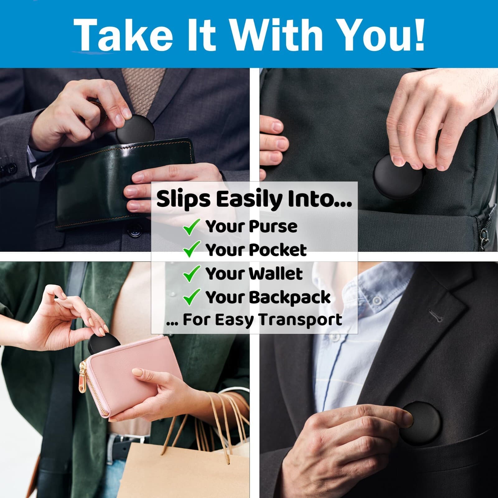 Spy Recorder Device | Secret Voice Recorder | Magnetic Mini Recorder Black NEW 2