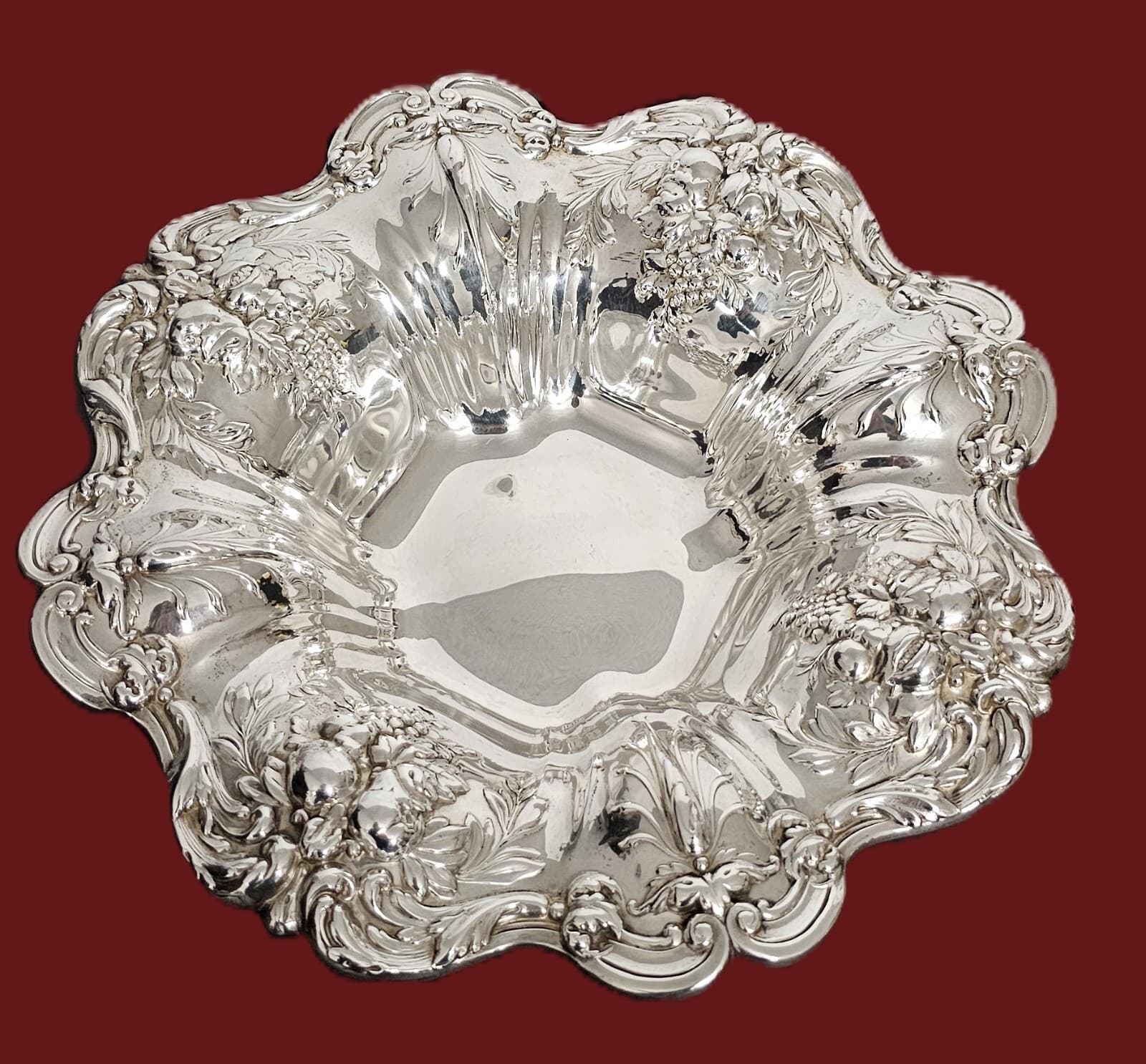 Reed & Barton X552 Francis I .925/1000 Sterling Silver serving Bowl 11.5" 2