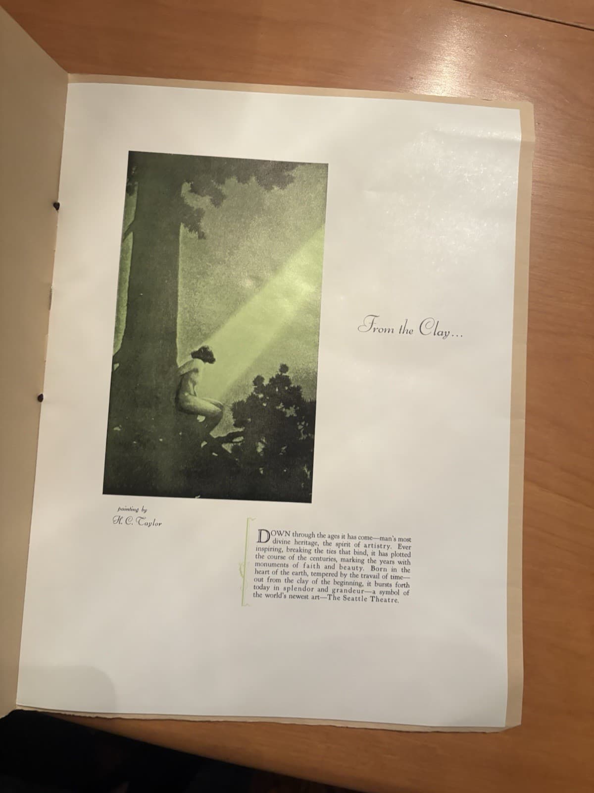 The Seattle (Paramount) Theatre 1928 Reproduction of Original Theatre Program 2