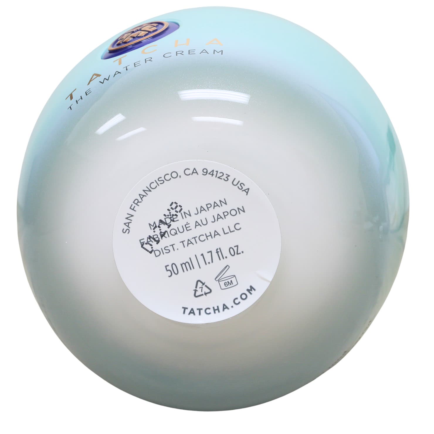 Tatcha The Water Cream Oil-Free Pore Minimizing Moisturizer, Hydrating Gel 1.7oz 4