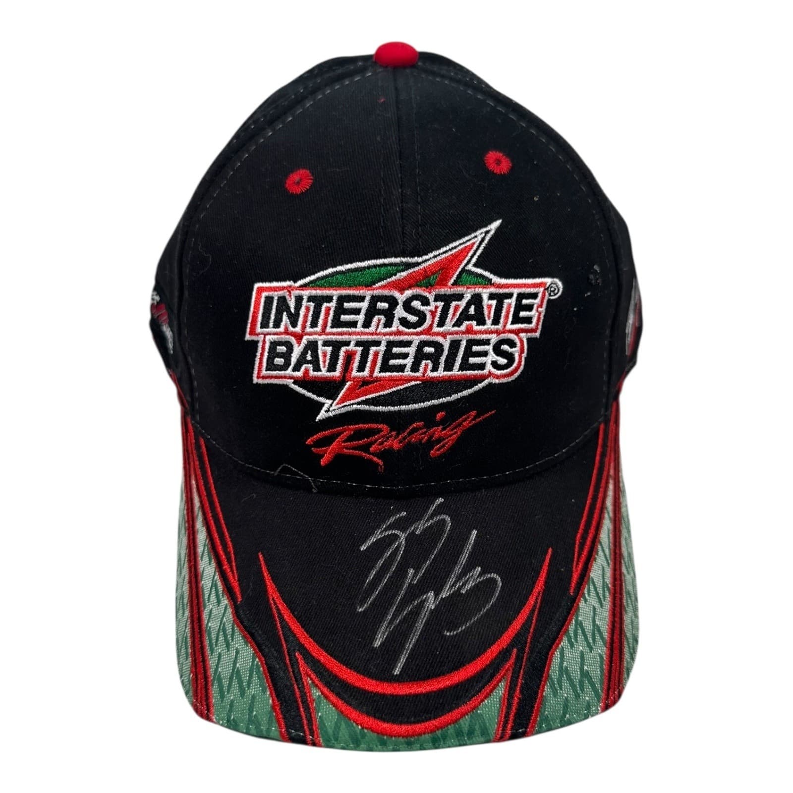 Chase Authentics Kyle Busch Interstate Batteries Racing Hat Cap Signed