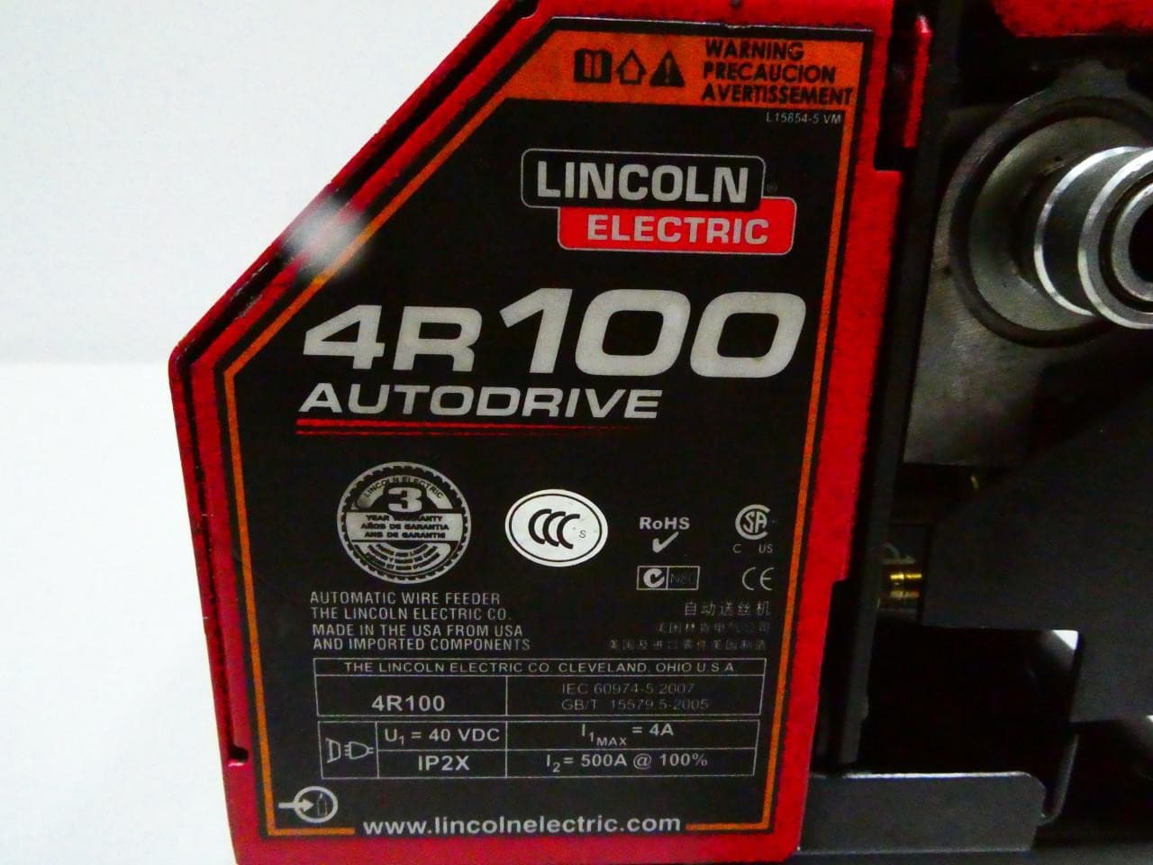 Lincoln Electric 4R100 Autodrive Wire Feeder 6