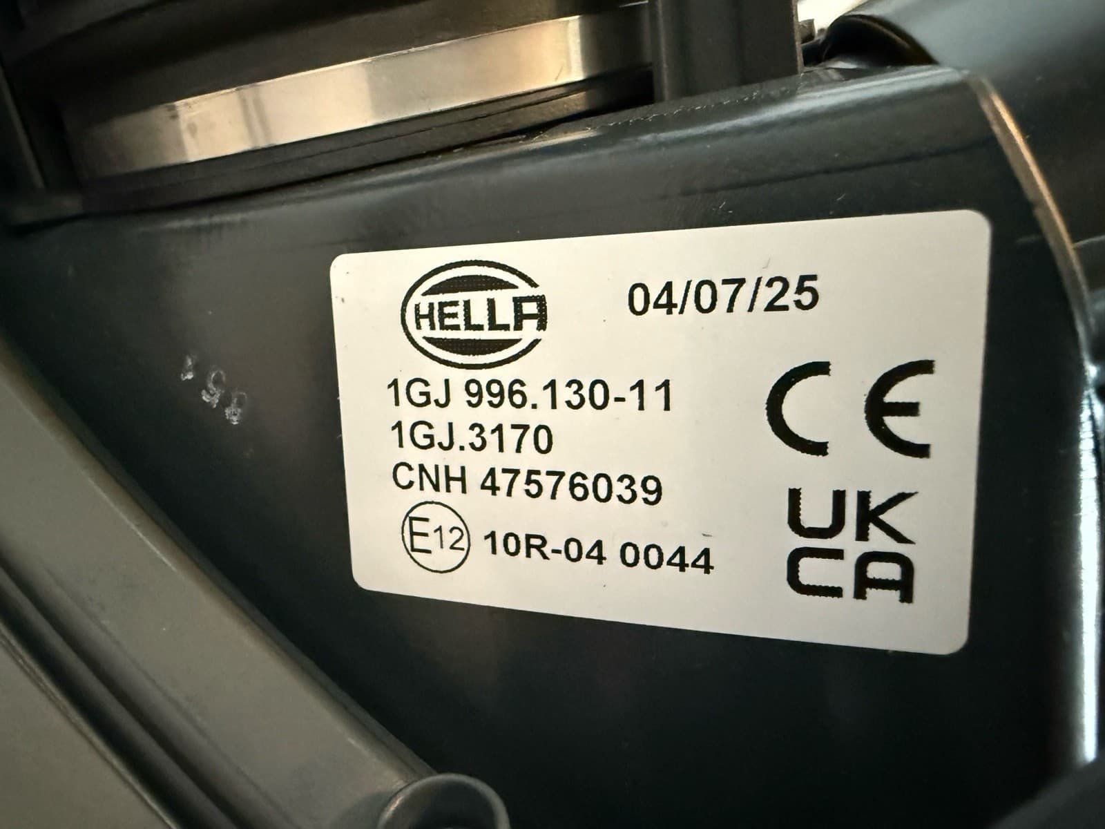 Case IH OEM CNH 47576039 - LH HEADLAMP Rowtrac T4B NEW 5