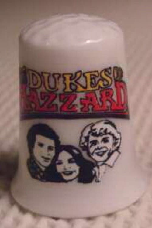 Charming Dukes of Hazzard Collectible Porcelain Thimble