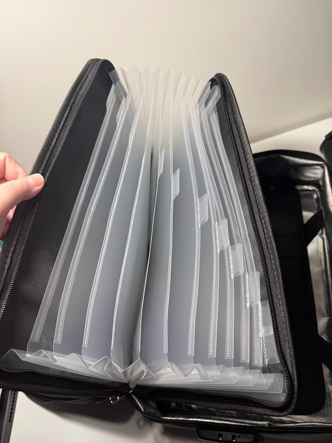 ENGPOW 5200°F Fireproof Document Bag with Lock,Upgraded Heat Insulated Fireproof 5