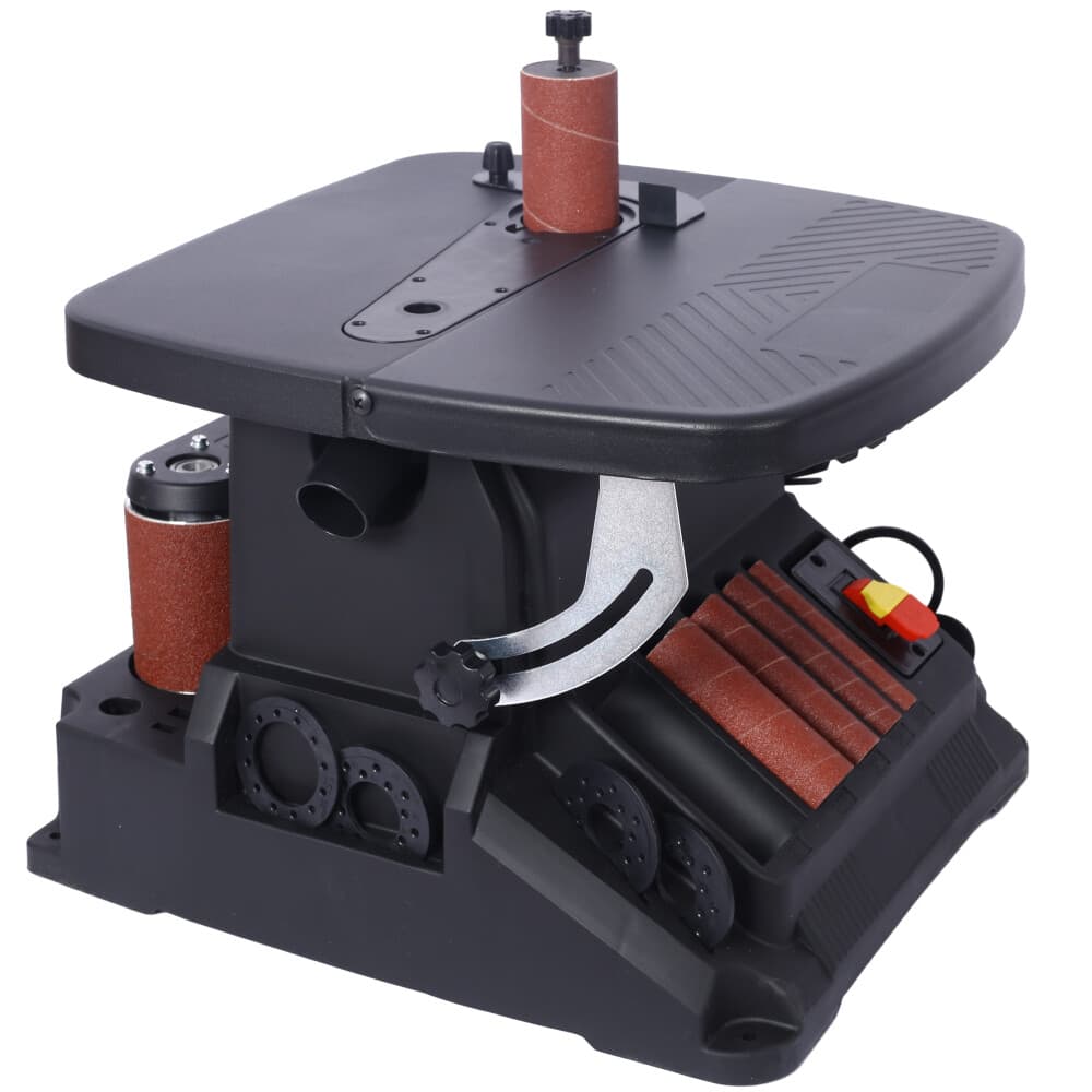 2 IN 1 Combination Woodworking Machine Oscillating Spindle Sander & Belt Sander 2