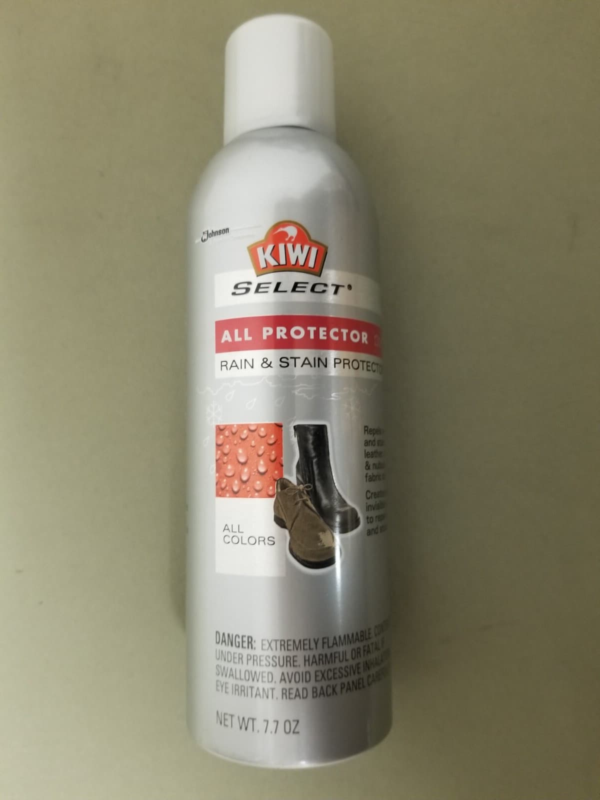 New KIWI Select Rain Stain Protector all colors - Leather Suede Nubuck  7.7 OZ. 3