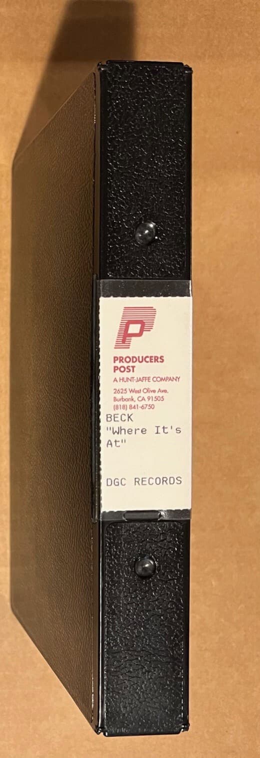 Beck – Where It’s At RARE promo VHS video single ‘96 2