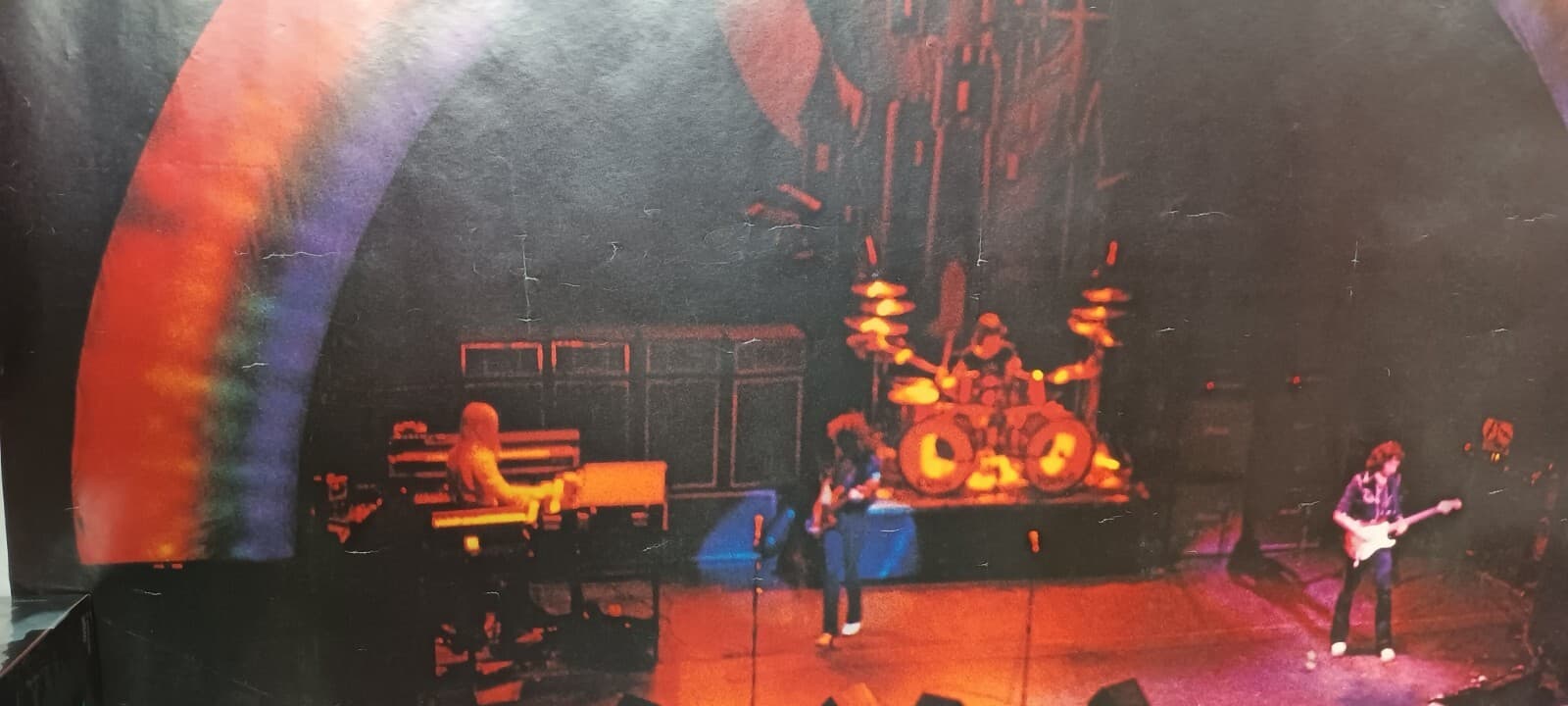 Richie Blackmore's Rainbow Vintage Poster, 1978 - '70s Classic Rock, Deep Purple 2