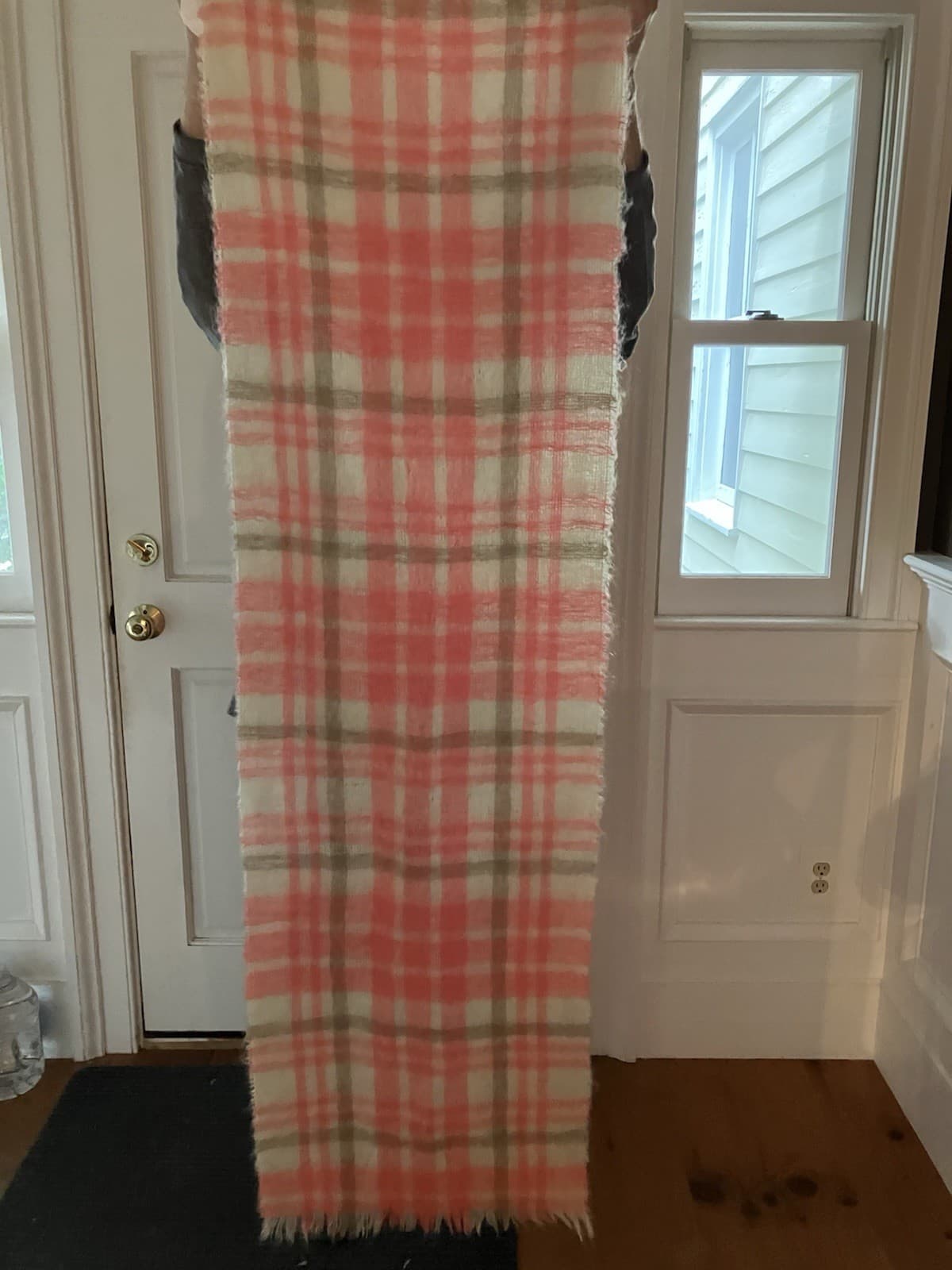 Heather Brae 70% Mohair Extra Large Wrap 20x75 Scotland 4