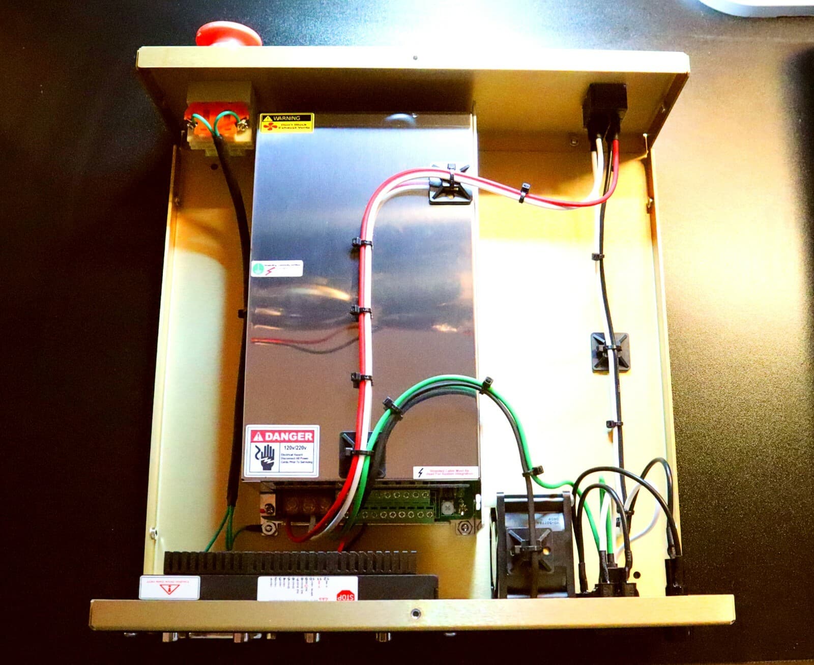 Gecko G540 CNC Ethernet Motion Control System & 3 Nema 23 600oz in 3.5A Motors  2