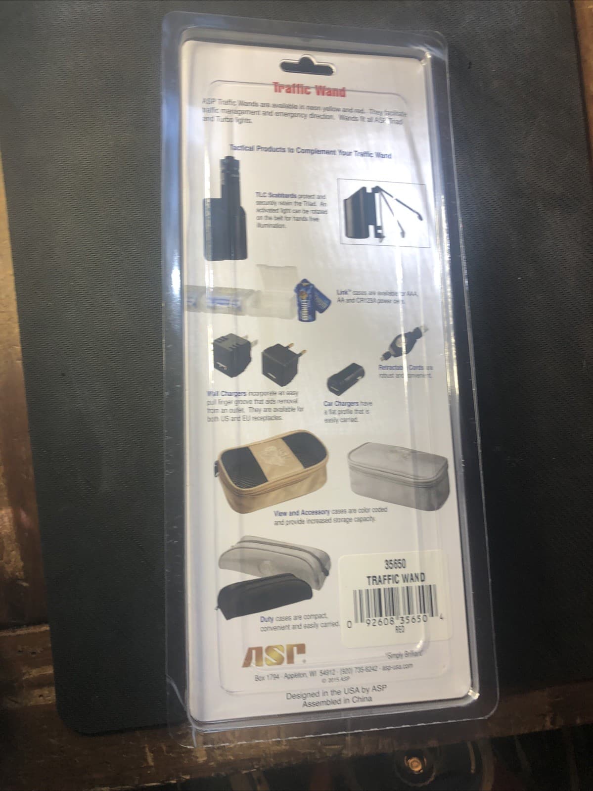 ASP 35650 Traffic Wand, Red 2