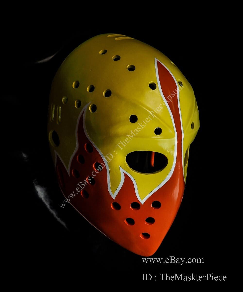 Ice Hockey Mask Goalie Helmet Wearable Home Decor Bernie Parent G66