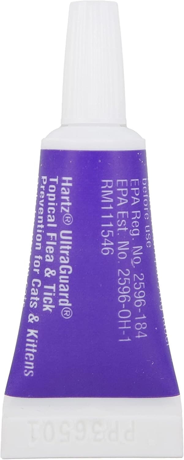 Hartz UltraGuard Topical Flea & Tick Prevention for Cats and Kittens - 3 Monthly 6