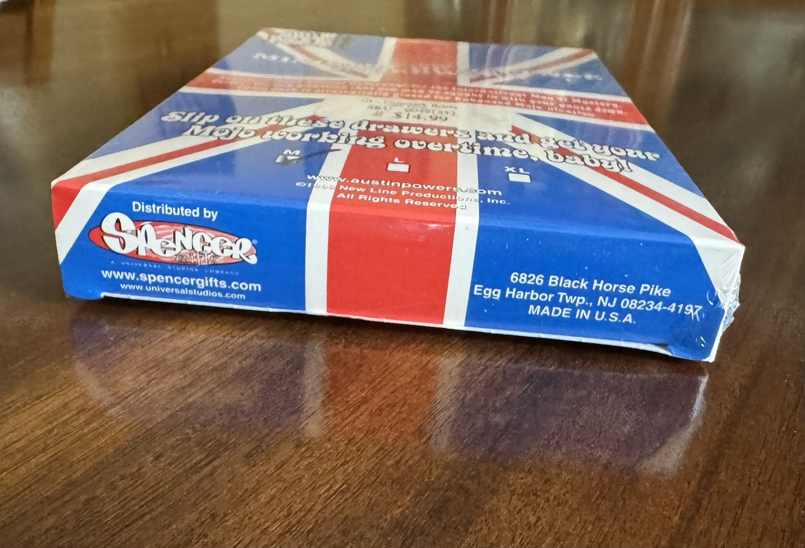 Official Austin Powers Underwear Ministry Of Defense Medium 1999 NIB Sealed Rare 5