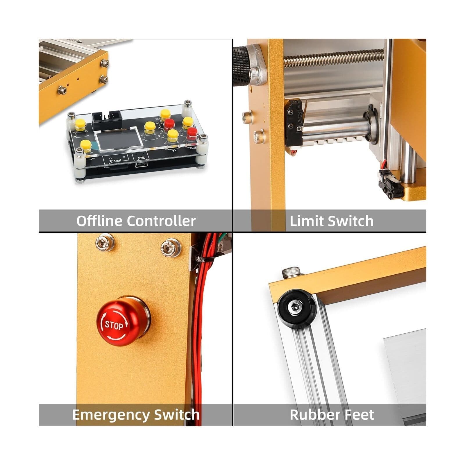 CNC 3018 Pro Max 500W CNC Router Machine Milling Cutting Engraving Machine 5