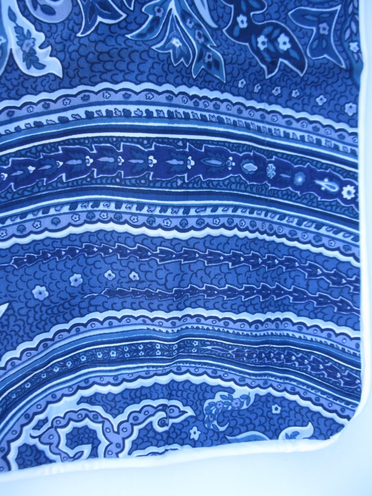 NEW! Vtg Ralph Lauren Blue Putney Paisley Full/Queen 25" x 30" Pillowcase Sham 6