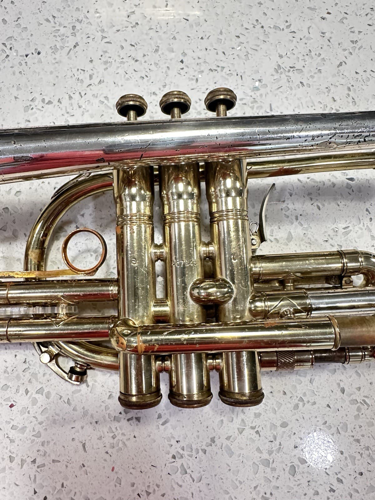 king silversonic Cornet / Trumpet . 5