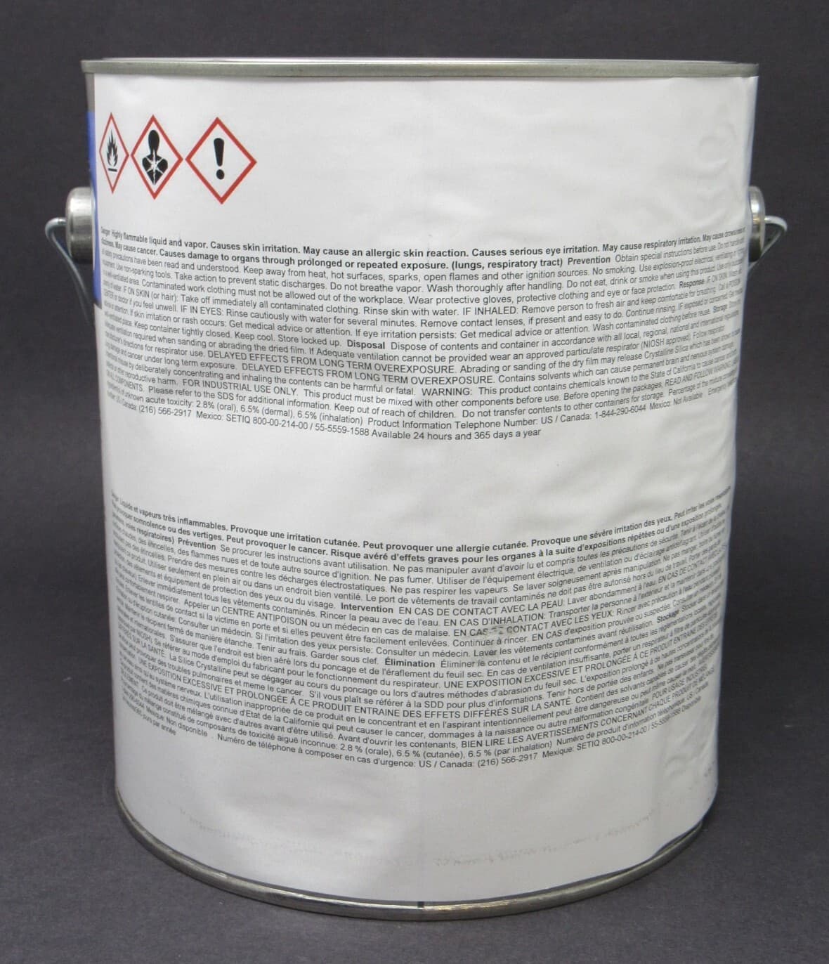 Sherwin Williams 1 Gallon F92W00225 MIL-PRF-22750G, TYPE II, WHITE Epoxy Coating 6