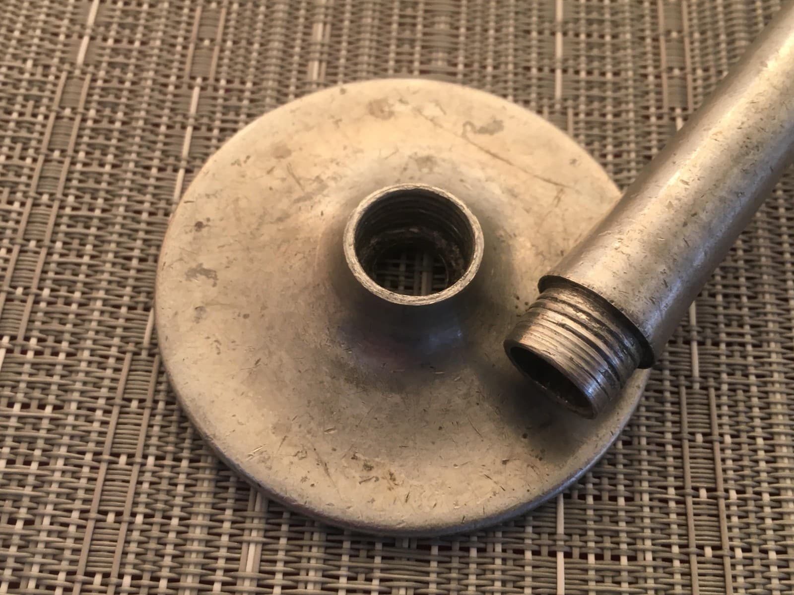 VTG Antique Aluminum Stethoscope / early 1920's Doctor Medical Equipment #4 5