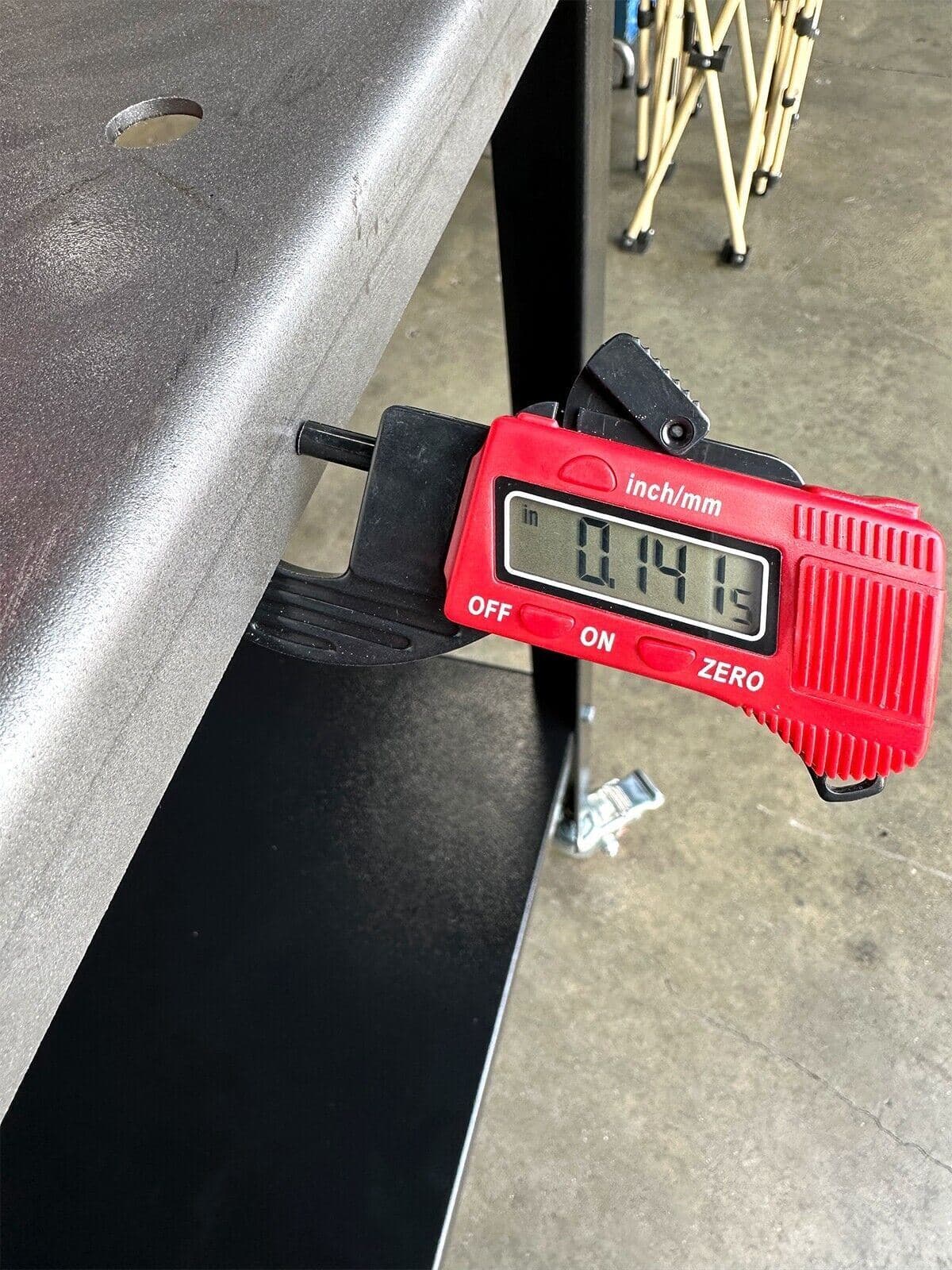 Heavy Duty 18" x 36" Steel Welding Table Cart 1200 lbs Capacity w/Swivel Casters 6