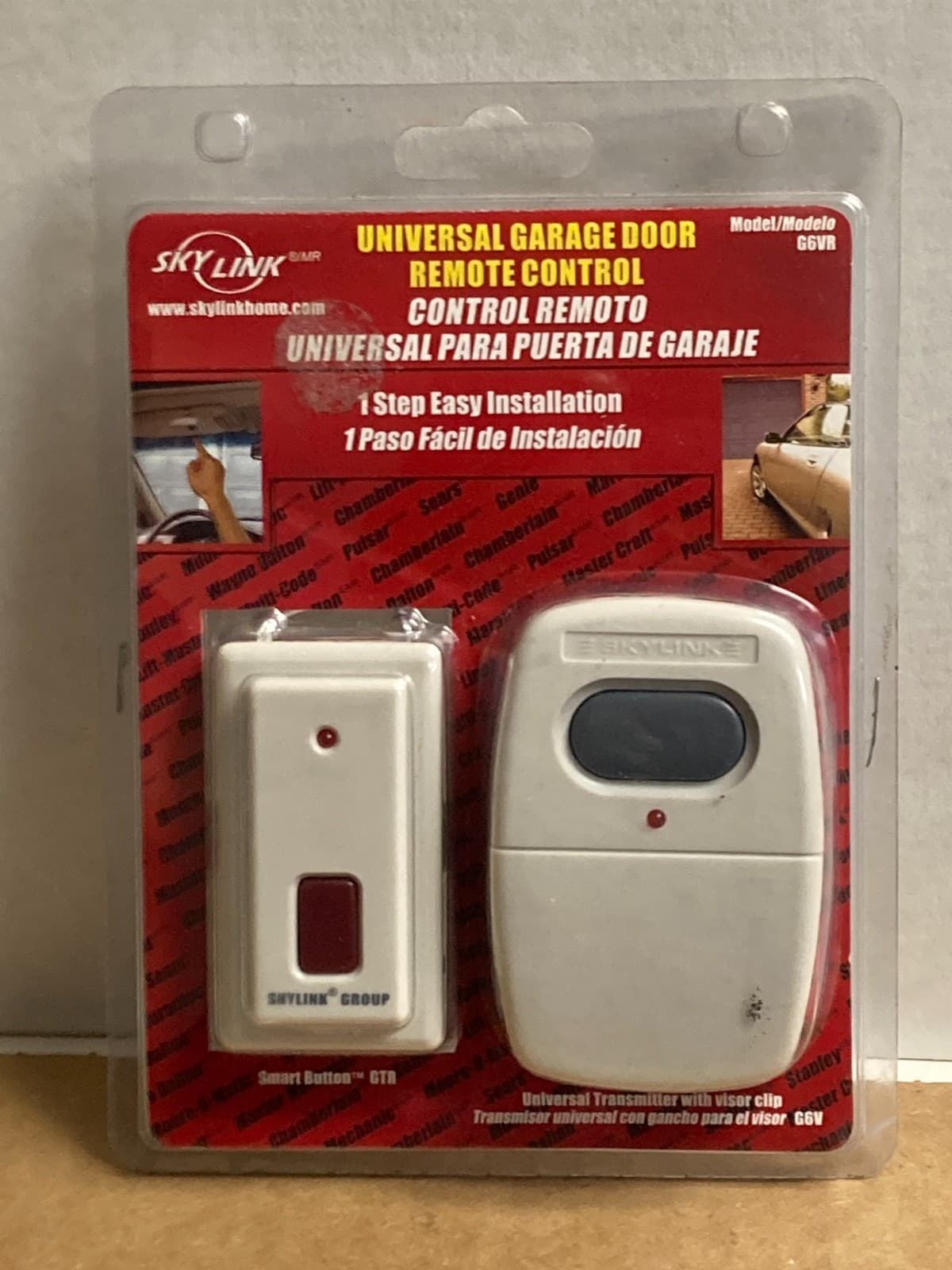 SKYLINK #G6VR Garage Door Opener Wireless Transmitter Receiver Remote   NEW