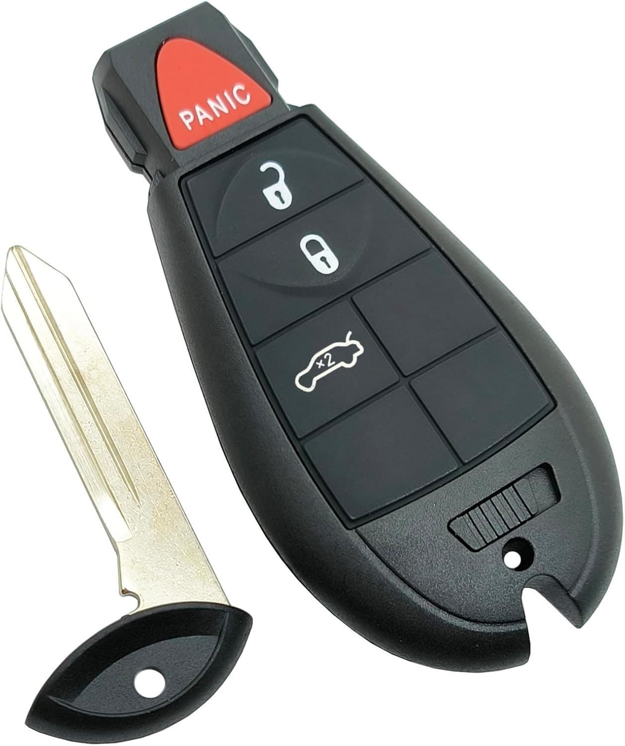 Key Fob Case Shell fit for 300 Town and Country Challenger Charger 4 Buttons-B 5