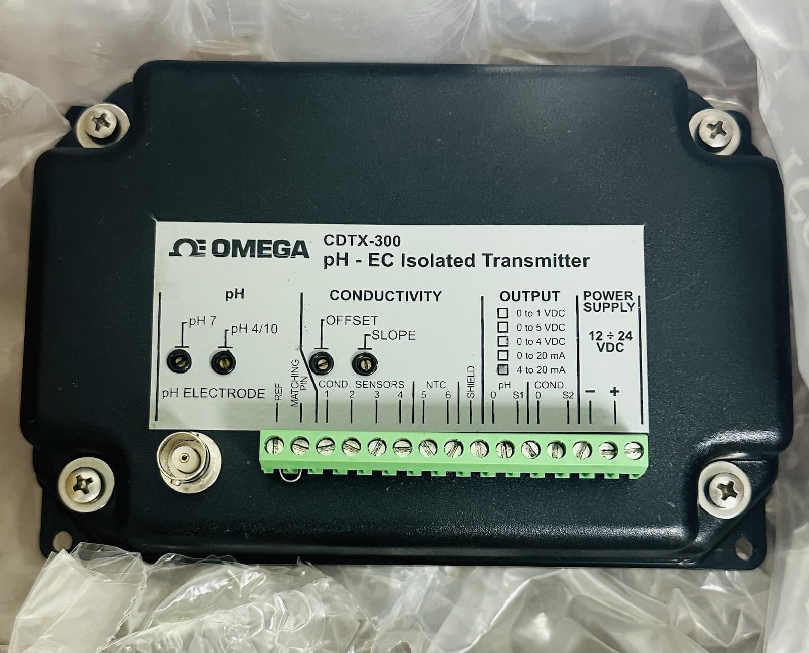 OMEGA CDTX-300 pH - EC Isolated Transmitter 2