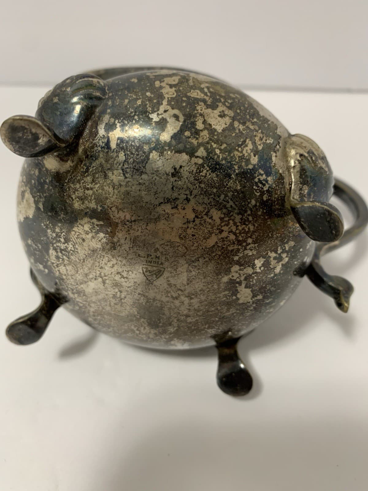 Vintage English  Slver Plated Creamer  – EPNS –india. 3