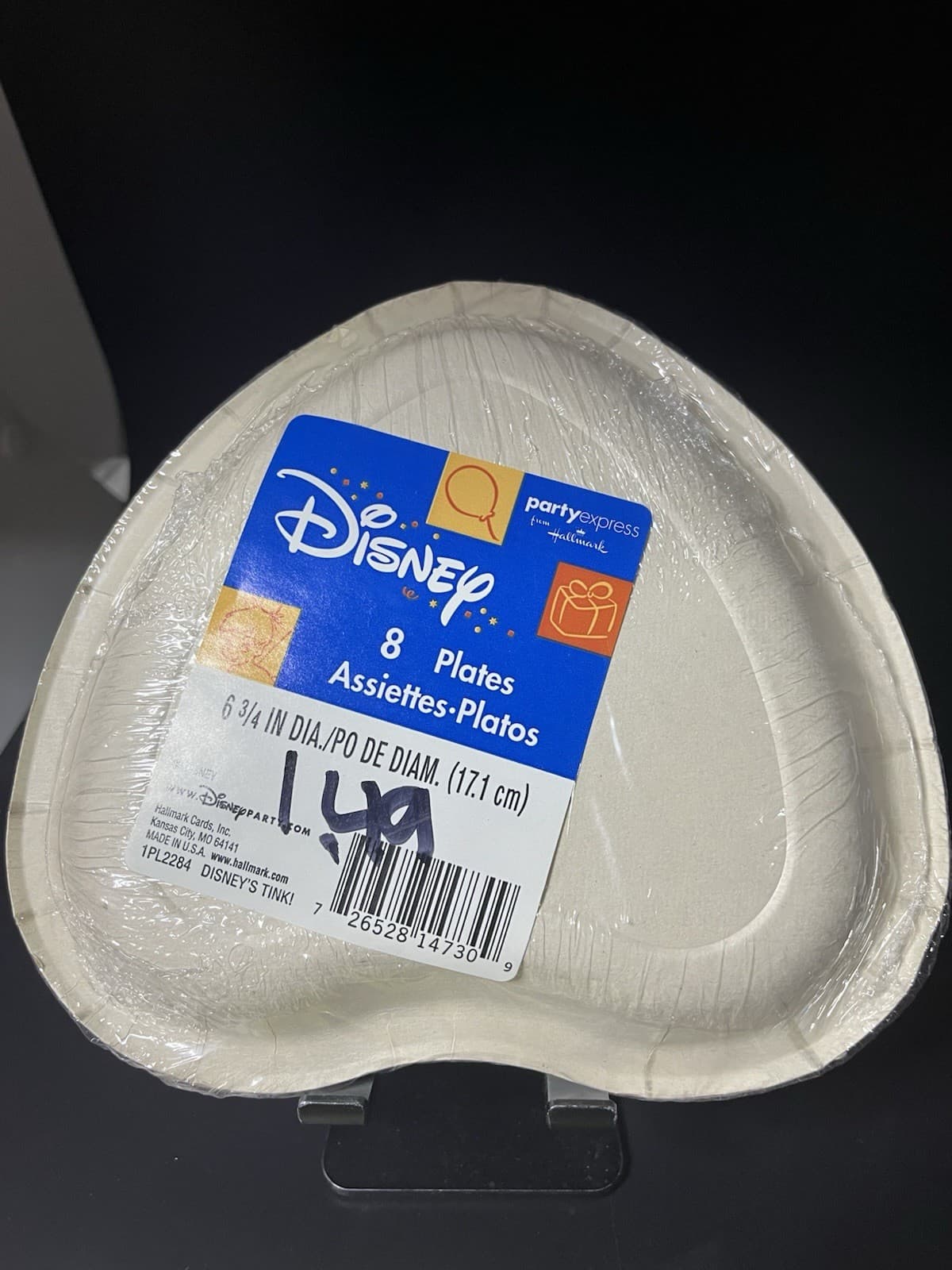 Vtg 1990s Disney Tinkerbell Collectible plates one pack 2