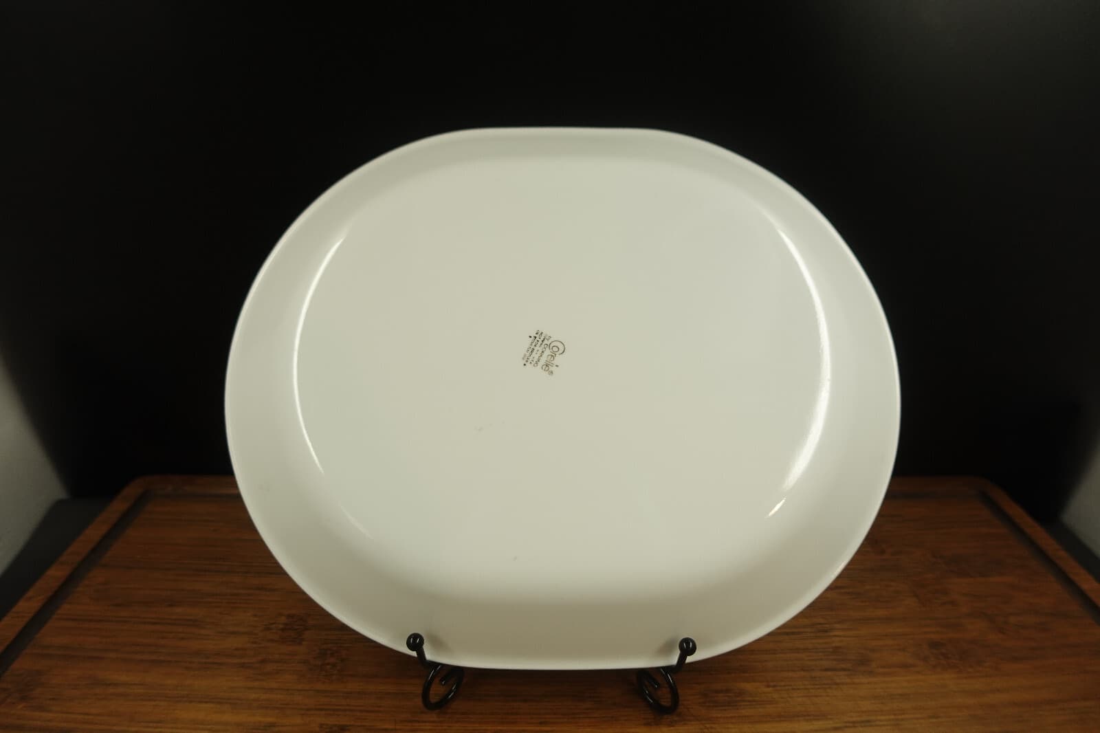 Corelle 12" X 10" Oval Platter Woodland Brown 5