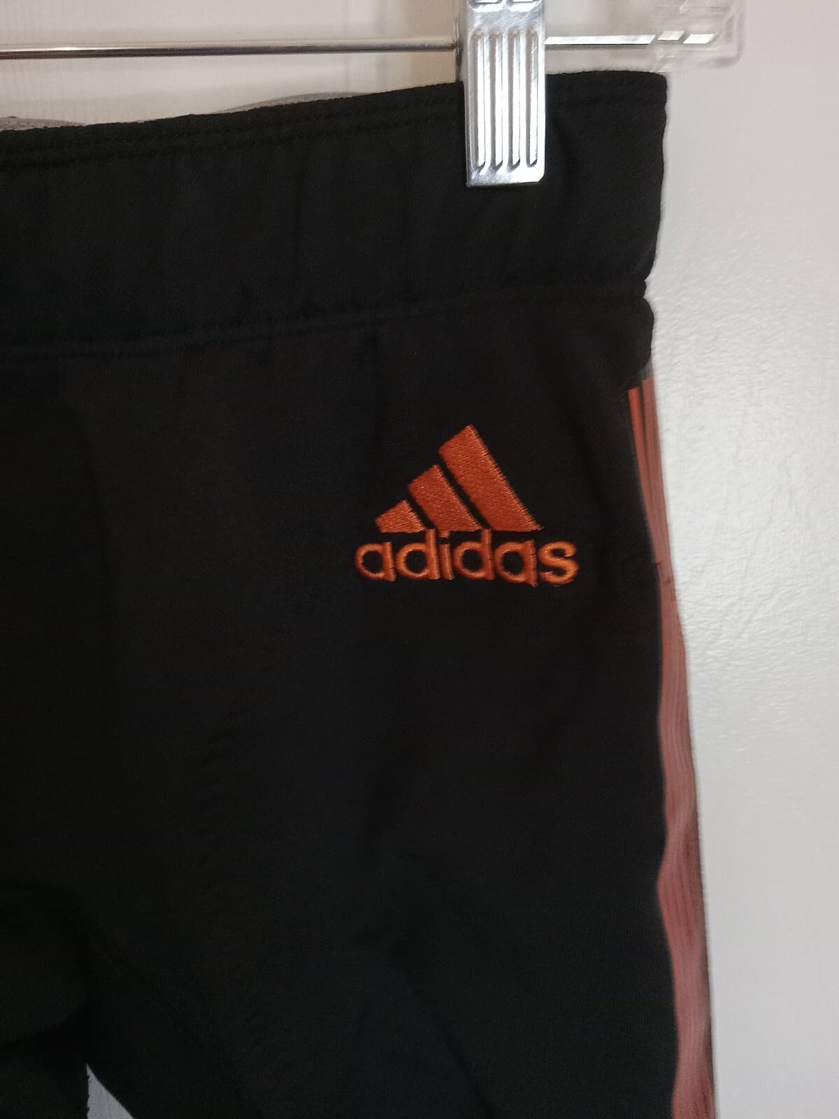 Miami Hurricanes adidas Football Pants Youth Large Black/Orange  3