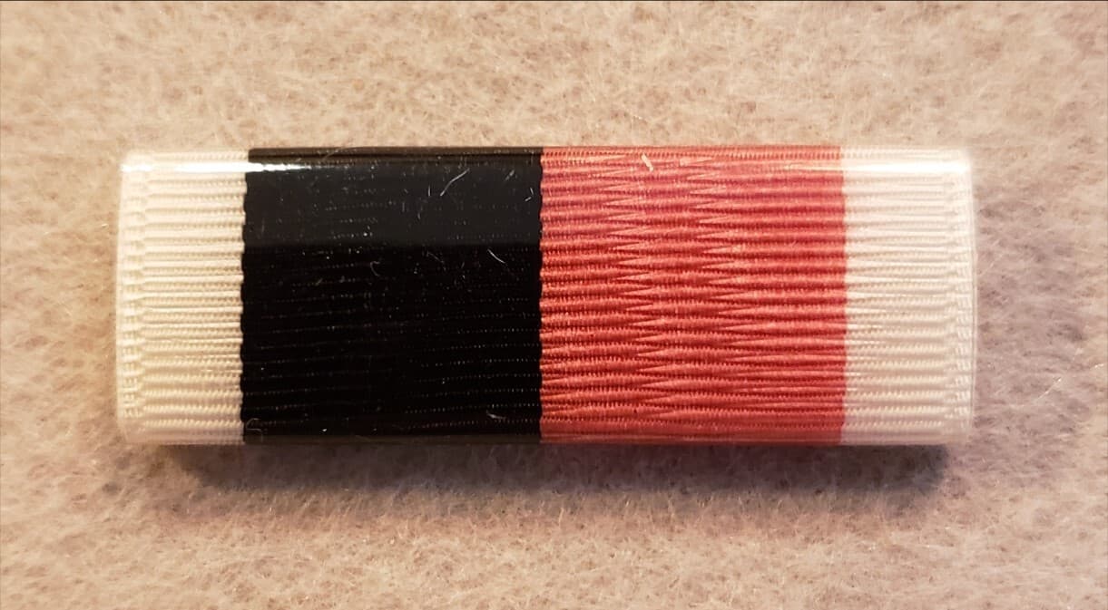 WW2 Occupation Ribbon - 1/2" Wide - Plastic coated