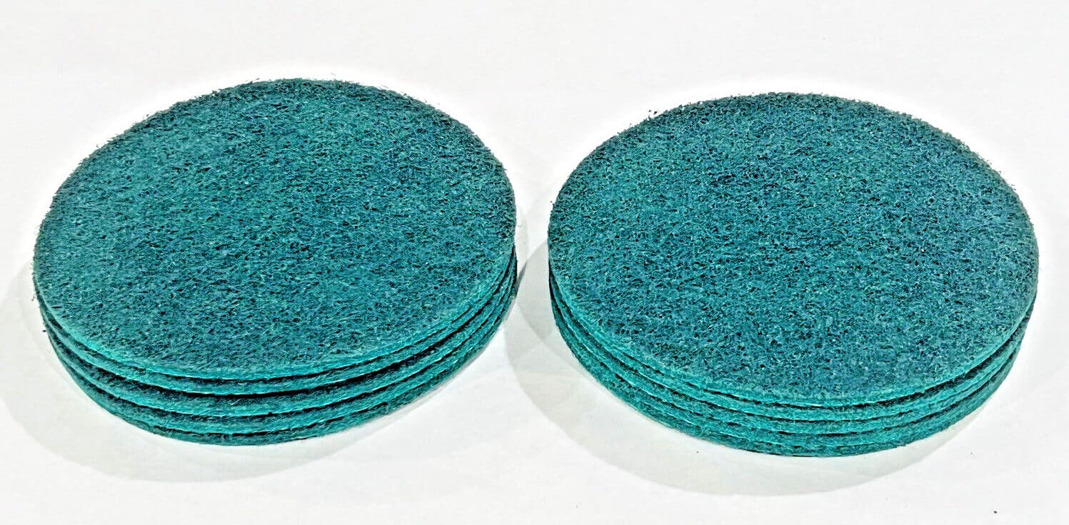 10 Scotch-Brite 6”-Inch Fine Precision Surface Conditioning Disc Hook & Loop