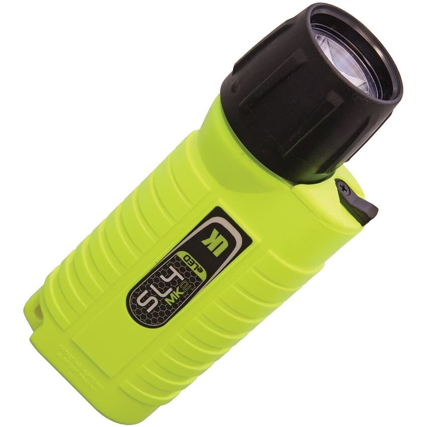 Underwater Kinetics SL4 eLED MK2 Dive Light Yellow Body Batteries High-Intensity 2